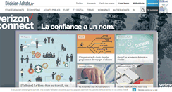 Desktop Screenshot of decision-achats.fr